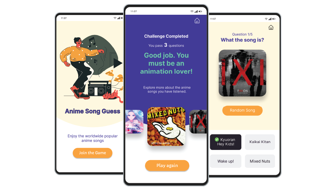 Guess Anime Songs App- Make Friends with Anime